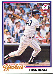 1978 Topps Baseball Cards      582     Fran Healy